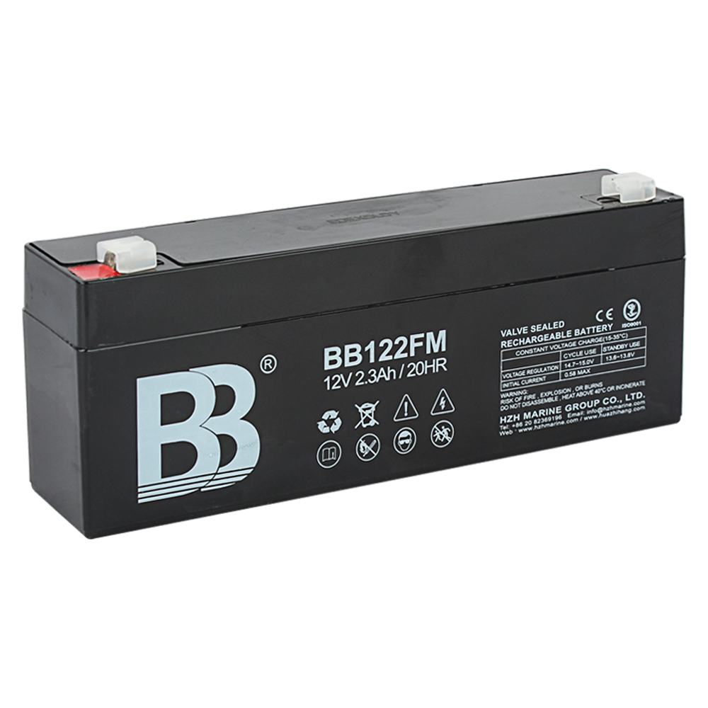 BB122FM 深循环蓄电池 12V2.3Ah船用深循环蓄电池