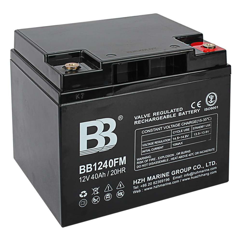 BB1240FM 深循环蓄电池 12V40Ah船用深循环蓄电池