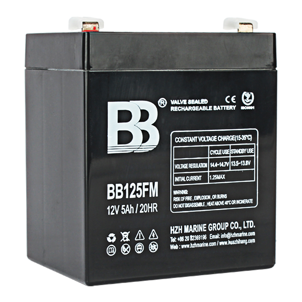 BB125FM 深循环蓄电池 12V5Ah船用深循环蓄电池